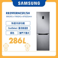 Samsung - 雙門雪櫃 286L (銀色) RB29FERNCS9/SH