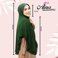 Tudung Sarung AINA  XXL 💥 Jahan's Collection