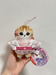 mofusand 鯊魚貓和服公仔掛件 日本公仔 日本mofusand 和服mofusand