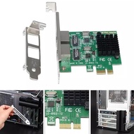 SHIPPINGbebas - Gigabit Lan PCIE Card 2 Port Free Low Profile Bracket