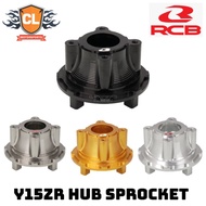 Y15ZR RB RCB Hub Sprocket 4 Hole ( Gold / Black / Titanium Grey / Silver)