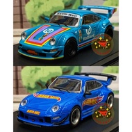 Lee's Toytm 1/64 Porsche RWB 964 Hot Wheels
