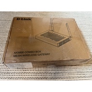 D-Link AX3000 (DPN-FX3060V) Combo Box GPON WiFi 6 Router VoIP Mesh Unifi Set