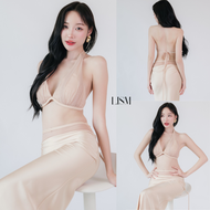 Lism S-066 The Curve Halter Top เสื้อครอปสุดหรู