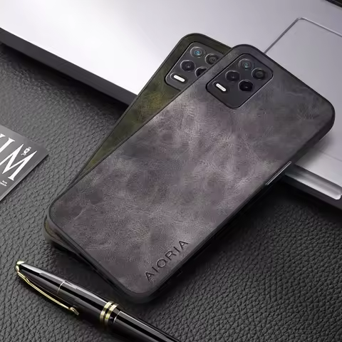 Case For Oppo Realme 8 Pro 9 Pro Plus 8i 8S 4G 5G Luxury PU Leather Skin Cover For Realme 9i 4G 5G C