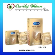 DUREX REAL FEEL CONDOM 3'S / 10'S