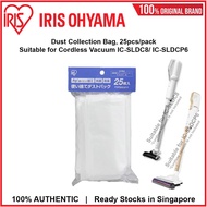 IRIS Ohyama Ultralight Stick Cleaner Disposable Dust Pack, FDPAG1414, White, 25pcs/pack For IC-SLDC8/ IC-SLDCP6