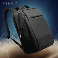 Tigernu Anti theft 15.6" Laptop Backpack Men 27L Large Capacity Waterproof Travel Backpack Bag Business Men Backpack School Bags 3516