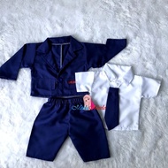 Baby Boss Black Suit, Entrepreneur | Baby Tuxedo | Newborn Photo Props Costume