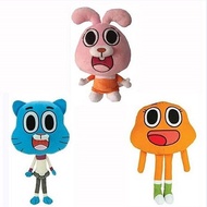 The Amazing World of Gumball Plush Toys, Cartoon Cat Stuffed Dolls, Cute Anime Plushies for Kids Fan