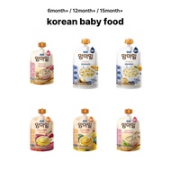 [RUN8282] Maeil Baby Food Puree, Porridge Korean Organic Mamma Meal