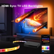【Ready StocK】LED Usb Strip Lights HDMI Sync TV LED Backlights TV Strip Lights with HDMI 2.0 Sync Box