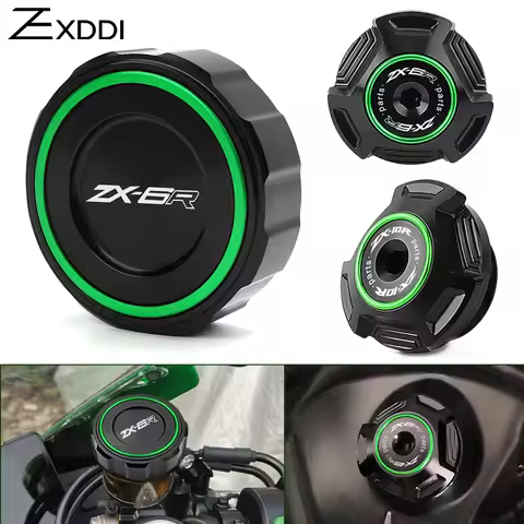 For Kawasaki Ninja ZX6R ZX636 ZX10R ZX-6R ZX-10R zx6r zx10r Motorcycle Front Brake Fluid Reservoir C