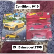 Hot Wheels Mercedes C63 AMG Coupe Black Series Lot