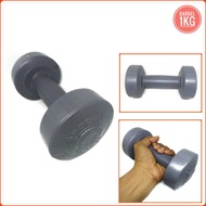 Barbell 1kg pvc plastic dumbbell barbell 1kg
