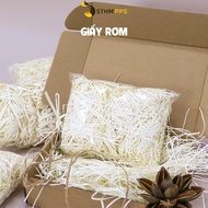Straw paper for product packaging - 100g 500g 1kg shredded paper for lining product packaging boxes,