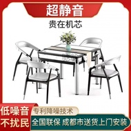 HY/🎁w!Chengdu New Mahjong Machine Mute Foldable Dining Table Dual-Use Roller Coaster Mahjong Table Multi-Function Fully