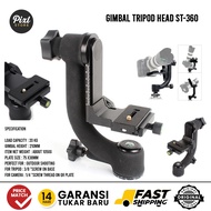 Panoramic Gimbal Tripod Head ST-360