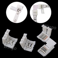 Clip-on Coupler Connector 2 Pin For 5050  LED Strip Light