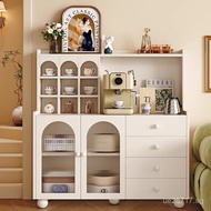 Tea Cabinet Sideboard Living Room Storage Cabinet Glass Storage European Style Cabinet Kitchen Cabin