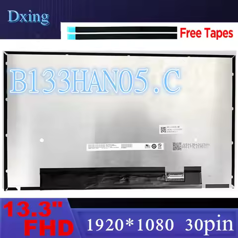 OriginalB133HAN05.C for Asus Zenbook 13 UX333 UX333F UX333FN UX333FA UX333FAC UX333FLC Laptop Lcd Sc