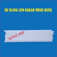 Lem bakar Kecil / Lem tembak Kecil P.30cm x L.7mm /Glue stick