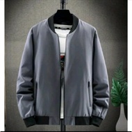 Original unisex bomber jacket plain bomber jacket/