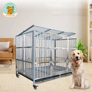 Product Available, Shipped from Singapore，dog cage dog crate pet cage，Can Hold 1-100KG Pet Cage, Dog Cage, Dog Cage, Can Be Used, Not Broken, Suitable for Dogs, Cats, Rabbits, Can Hold 1-100KG Weight  stainless steel dog cage dog cage stainless steel