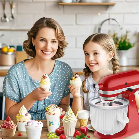 B58B-Ice Cream Maker Parts For Kitchenaid,Ice Cream Drive Attachment For Kitchenaid, Fit For Kitchen