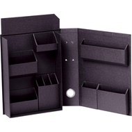 Nakabayashi Lifestyle Tool Small Item Storage Storage Box File B5 Black LST-FB5BK