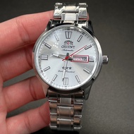 Watchtime นาฬิกาข้อมือผู้ชาย orient มาใหม่ล่าสุด หน้าปัดขนาด 40มม. สายเลทตัดสายได้ตามขนาดข้อมือ มีว