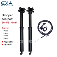KS EXA Form 900i Wire Controlled Lift Dropper Post 30.9/31.6 Hydraulic Inner Cable Dropper Seatpost