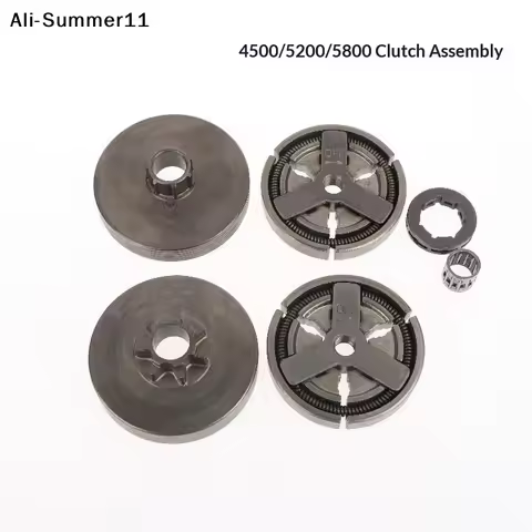 【U11】1 Set Chainsaw Parts 4500 5200 5800 Clutch Sprocket Kit For 0.325" Chain Saw Replacement Parts