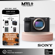 (READY STOCK) - Sony Alpha A7CR | A7C R | ILCE-7CR Full-Frame Interchangeable Lens Hybrid Camera - B