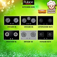 Dapur Masak Rubine Dapur Gas Stainless Steel Murah Kaca Gas Stove Cooker 3 Burner Built In Gas Hob K