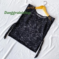outer vest brokat / Rompi brukat kekinian / outer viral / Vest Crop Top / Outer Crop brukat