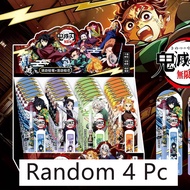Bandai | Demon Slayer Themed Automatic Pencil Set 0.5mm Lead for Art Drawing Student Office Supplies