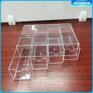 [Ahagexa] Desktop Organizer Compact Makeup Organizer for Bedroom Office Countertop