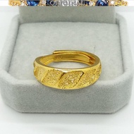 Net red explosion gold ring men and women couple models ring 916 gold ring to send friends gift jewelry in stock
