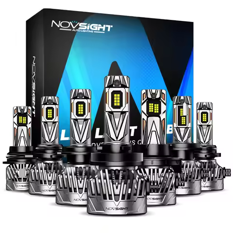 NOVSIGHT A500 N95 H4 LED Headlight For Car H7 LED H11 9005 9006 6500K 30000LM 130W 9-32V LED Auto He