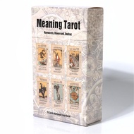 Meaning Tarot Card With Meaning On Them Beginner Tarot Keyword Antiqued Tarot Deck Learn Tarot yunkm