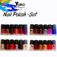 YOKO Nail Polish Set 6pcs 18ml