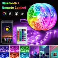 The 5050 LED beads 10-40m series RGB gaming ambient light, with built-in adhesive design, lampu raya