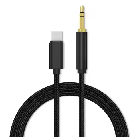 Type C Audio Adapter Jack Converter AUX Cable for Samsung A52 Xiaomi Mi 11 Huawei P30 Pro Headphones