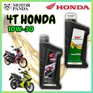 HONDA 4T SEMI FULLY SYNTHETIC 1.2L 10W30 Engine Oil Minyak Hitam Enjin Engin 100% Original RS150 RSX