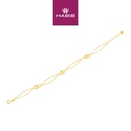 HABIB 916/22K Yellow Gold Bracelet WS65320324