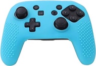 OSTENT Dustproof Protective Soft Silicone Skin Case Cover for Nintendo Switch Pro Controller Color Blue