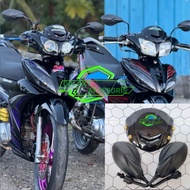 VISOR JUPITER Z1 JUPITER ROBOT SETT SPION X1 BLACK UNIVERSAL
