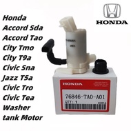 Honda Accord, Civic, City and Jazz Washer/Wiper Tank Motor 76846-TA0-A01