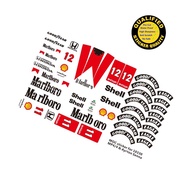 Custom sticker for LEGO 10330 McLaren MP4/4 &Ayrton Senna sticker only.